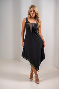 The Chain Icon Dress - Wild & Sage