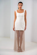 The Ivory Veil Dress - Wild & Sage